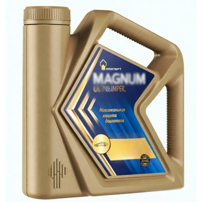 Моторное масло Роснефть Magnum 10W-40 5 л полусинтетика