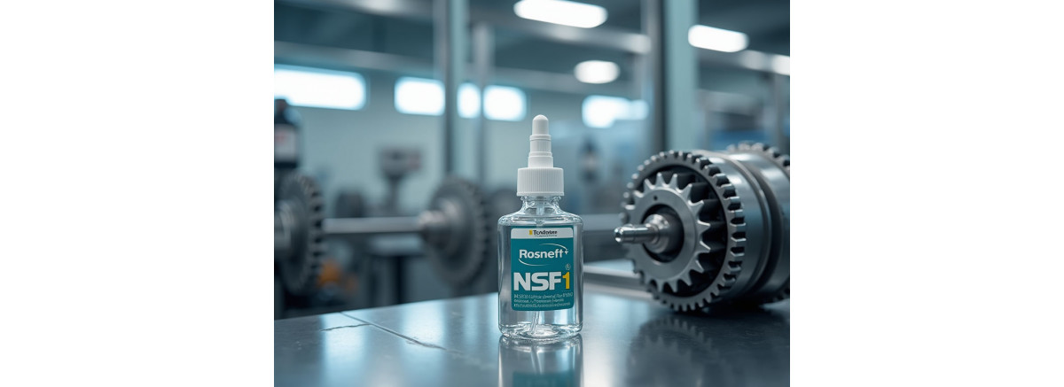 Смазочные материалы Роснефть NSF H1: требования безопасности и практика применения в пищпроме