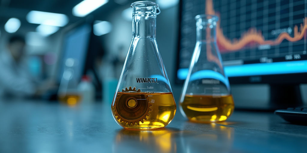Канистры с трансмиссионным маслом Rosneft Kinetic разных классов вязкости